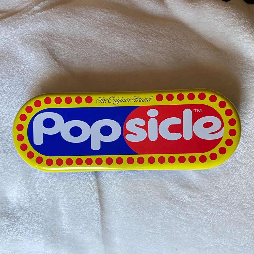 Popsicle; The Original Brand Tin Pencil Box